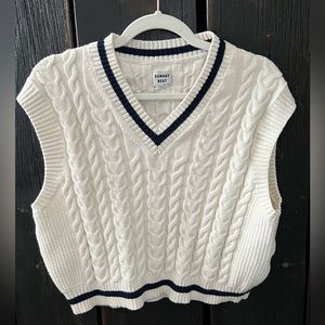 Sunday Best sweater vest!